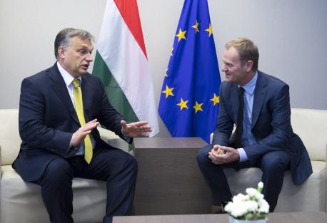 President TUSK meets Viktor ORBAN, Prime Minister of Hungary President TUSK meets Viktor ORBAN, Prime Minister of Hungary