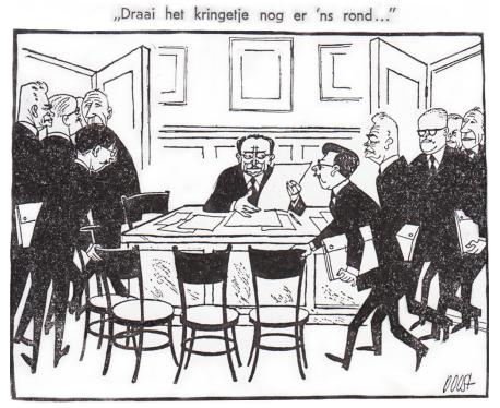 Spotprent kringetje Spotprent kringetje