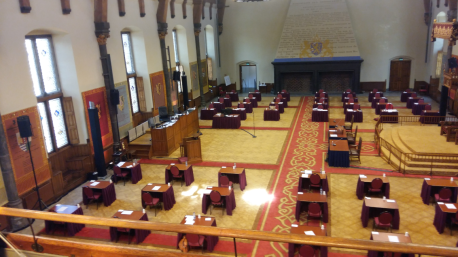 Eerste Kamer in Ridderzaal Eerste Kamer in Ridderzaal
