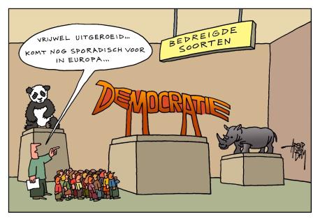 Bedreigde democratie Bedreigde democratie